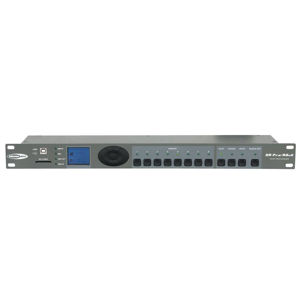 Showtec DR Pro Rack DMX recorder