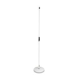 Gravity MS23W Microfoonstatief met ronde voet wit afbeelding