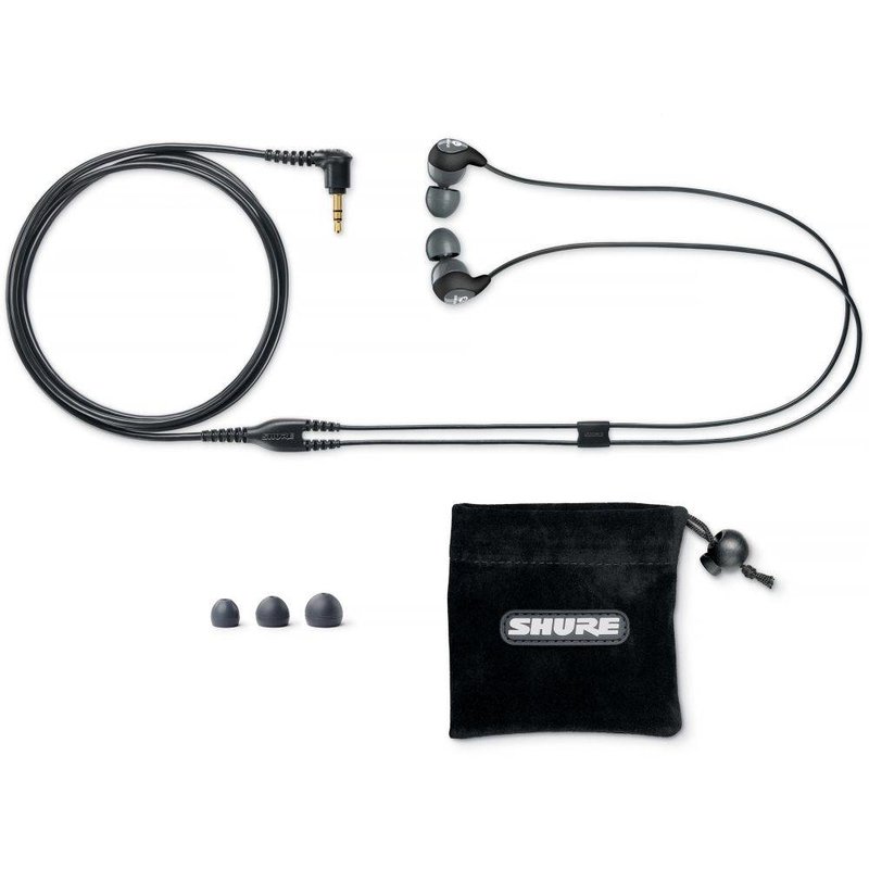SE112-GR gesloten in-ear oordoppen grijs