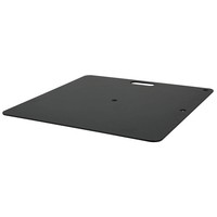 Wentex Pipe and drape baseplate 4kg zwart Pipe and drape baseplate 4kg zwart