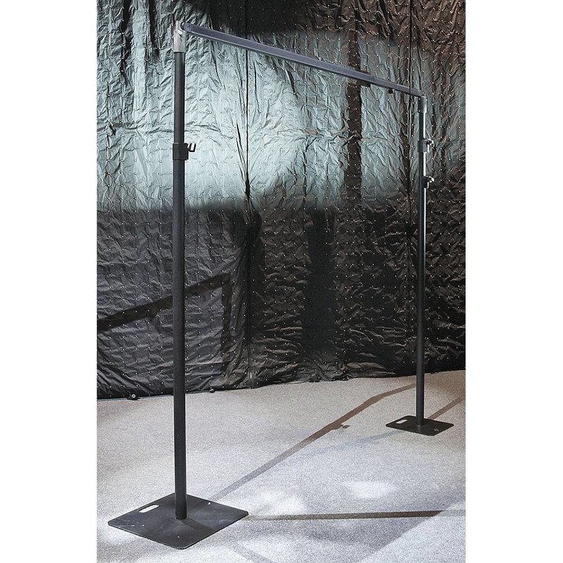 Wentex Pipe and drape baseplate 8kg zwart Pipe and drape baseplate 8kg zwart