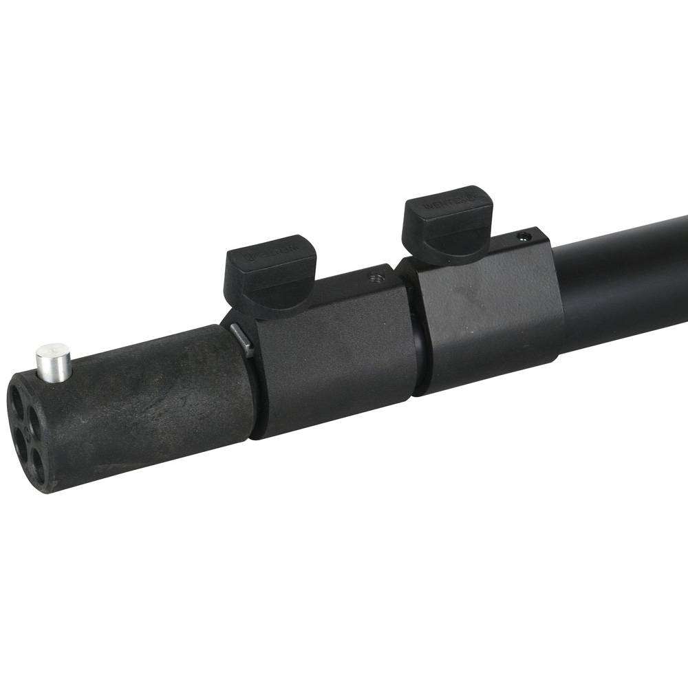 Wentex Pipe and drape staander 180-420cm zwart afbeelding