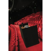 Pipe and drape doek 280x120cm medium gloss zwart ongeplooid