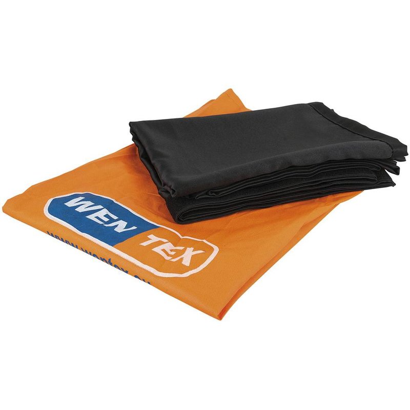 Pipe and drape doek 330x120cm medium gloss zwart geplooid