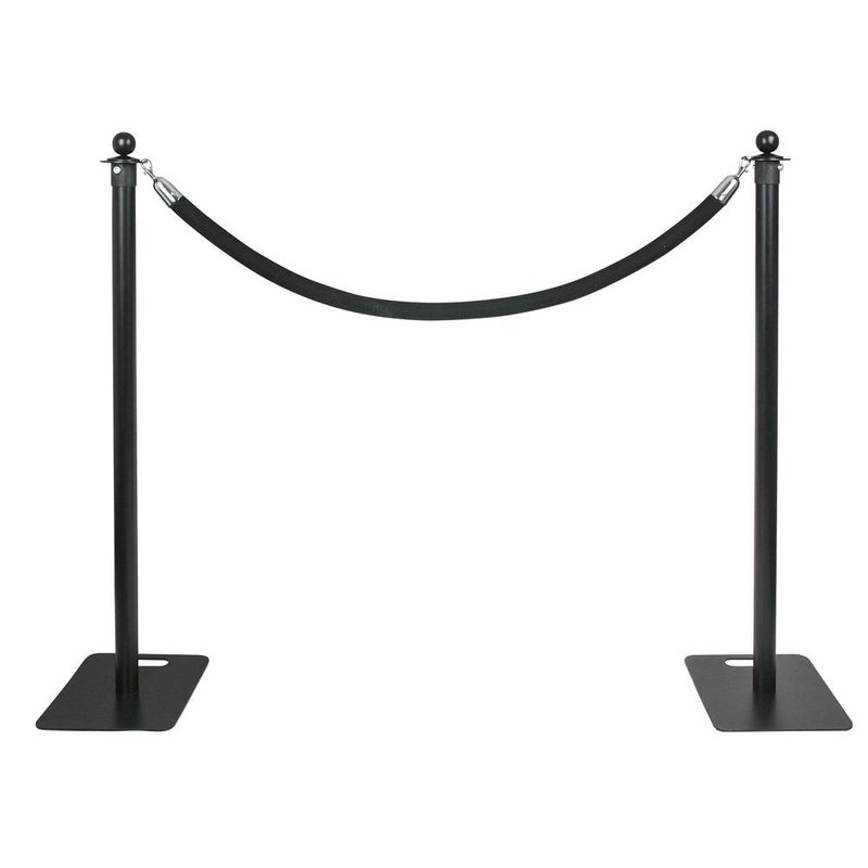 Pipe and drape afzetkoord rood