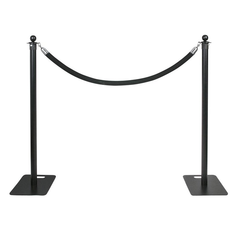 Pipe and drape afzetkoord blauw