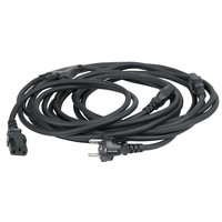Showtec 3-weg schuko naar euro IEC C13 splitkabel 3-weg schuko naar euro IEC C13 splitkabel