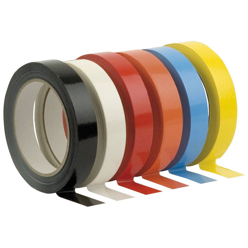Showtec PVC Tape 19mm 66m zwart afbeelding