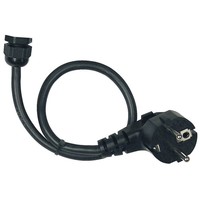 Par 16 spot met GU10D socket zwart