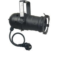 Showtec Par 20 spot zwart Par 20 spot zwart
