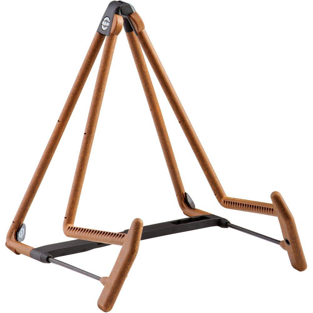K&M 17580 Heli-2 A-guitar standaard voor akoestische gitaar kurk afbeelding