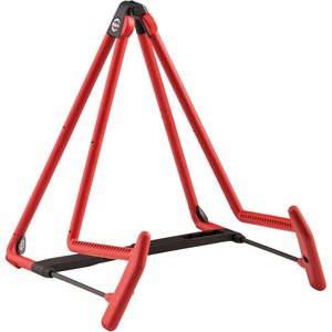 KandM 17580 Heli-2 A-guitar standaard voor akoestische gitaar rood KandM 17580 Heli-2 A-guitar standaard voor akoestische gitaar rood