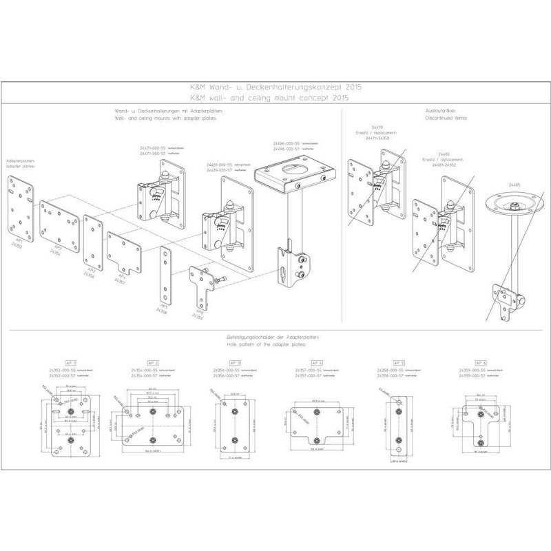 24359 Adapter paneel 6 wit