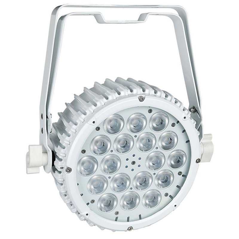 Compact Par 18 MKII platte LED-par wit