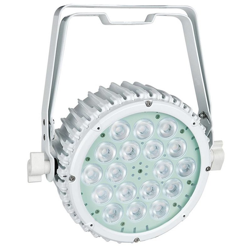 Compact Par 18 MKII platte LED-par wit