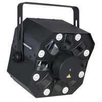 Showtec Dominator LED laser en strobo lichteffect Dominator LED laser en strobo lichteffect