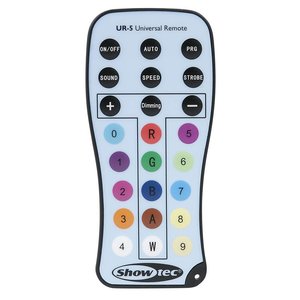 Showtec UR-5 universal IR remote universele afstandsbediening