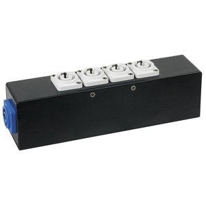 Showtec Powerport 5 verdeler Powercon in naar 5 Powercon uit