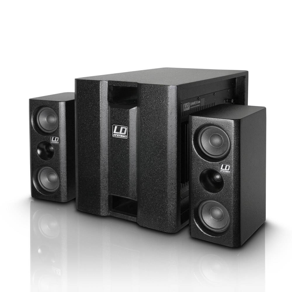 LD Systems Dave 8XS actief multimedia systeem zwart afbeelding