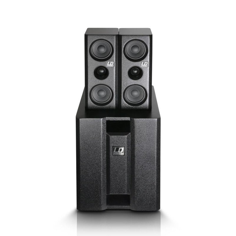 Dave 8XS actief multimedia systeem zwart