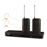 Shure BLX188-MX53 Dubbel draadloos headset microfoonsysteem BLX188-MX53 Dubbel draadloos headset microfoonsysteem
