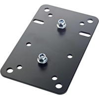 K&M 24352 Adapter paneel 1 zwart 24352 Adapter paneel 1 zwart