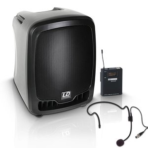 LD Systems Roadboy65HS Draagbare speakerset met headset