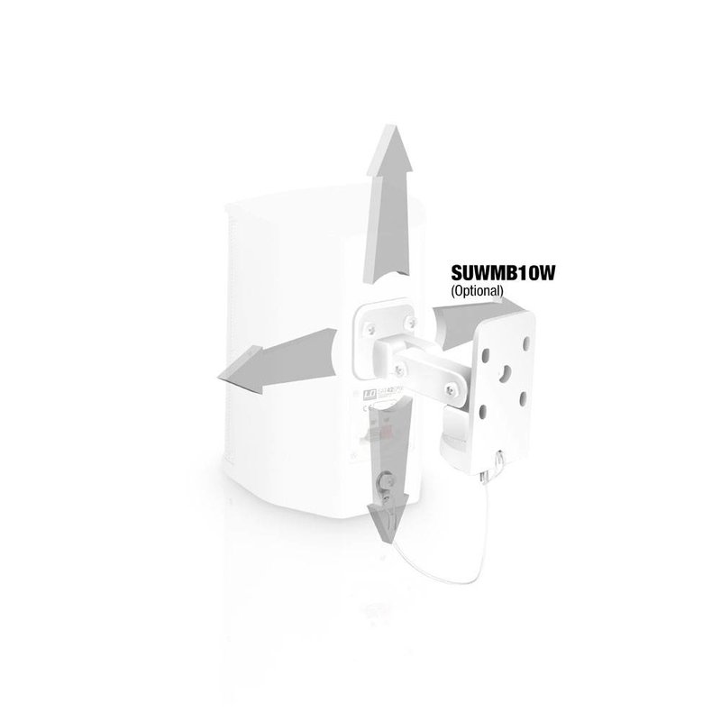 SAT42G2W passieve installatie luidspreker 4 inch wit (set van 2)