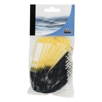 DAP Kabelbinder 20x200mm geel 10 stuks Kabelbinder 20x200mm geel 10 stuks