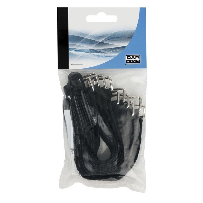 DAP Kabelbinder 20x200mm zwart 10 stuks Kabelbinder 20x200mm zwart 10 stuks