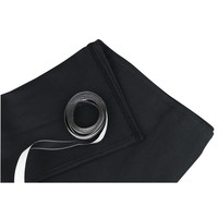 Showtec Podiumrok met klittenband 20cm x 6m Podiumrok met klittenband 20cm x 6m