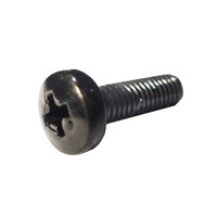 6010/2 Zwart bout M6x16 (set van 10)