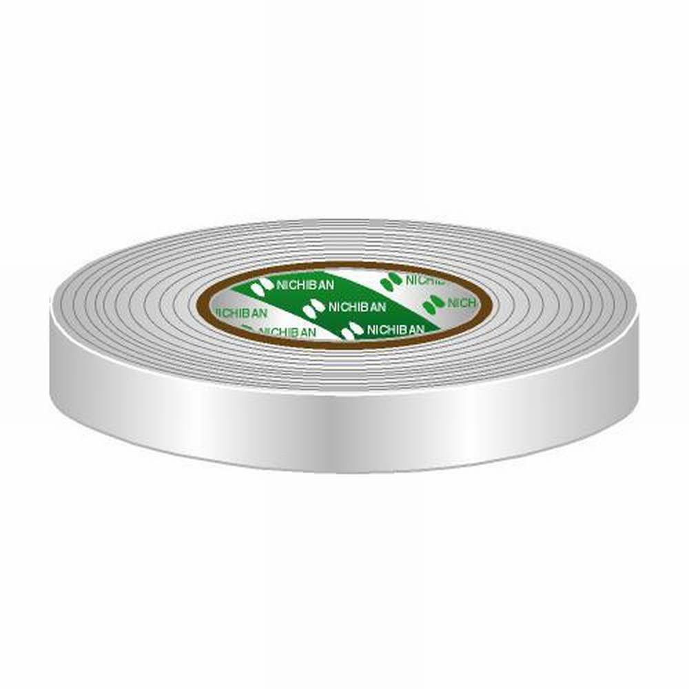 Nichiban Gaffa tape rol 25mm 50m wit afbeelding