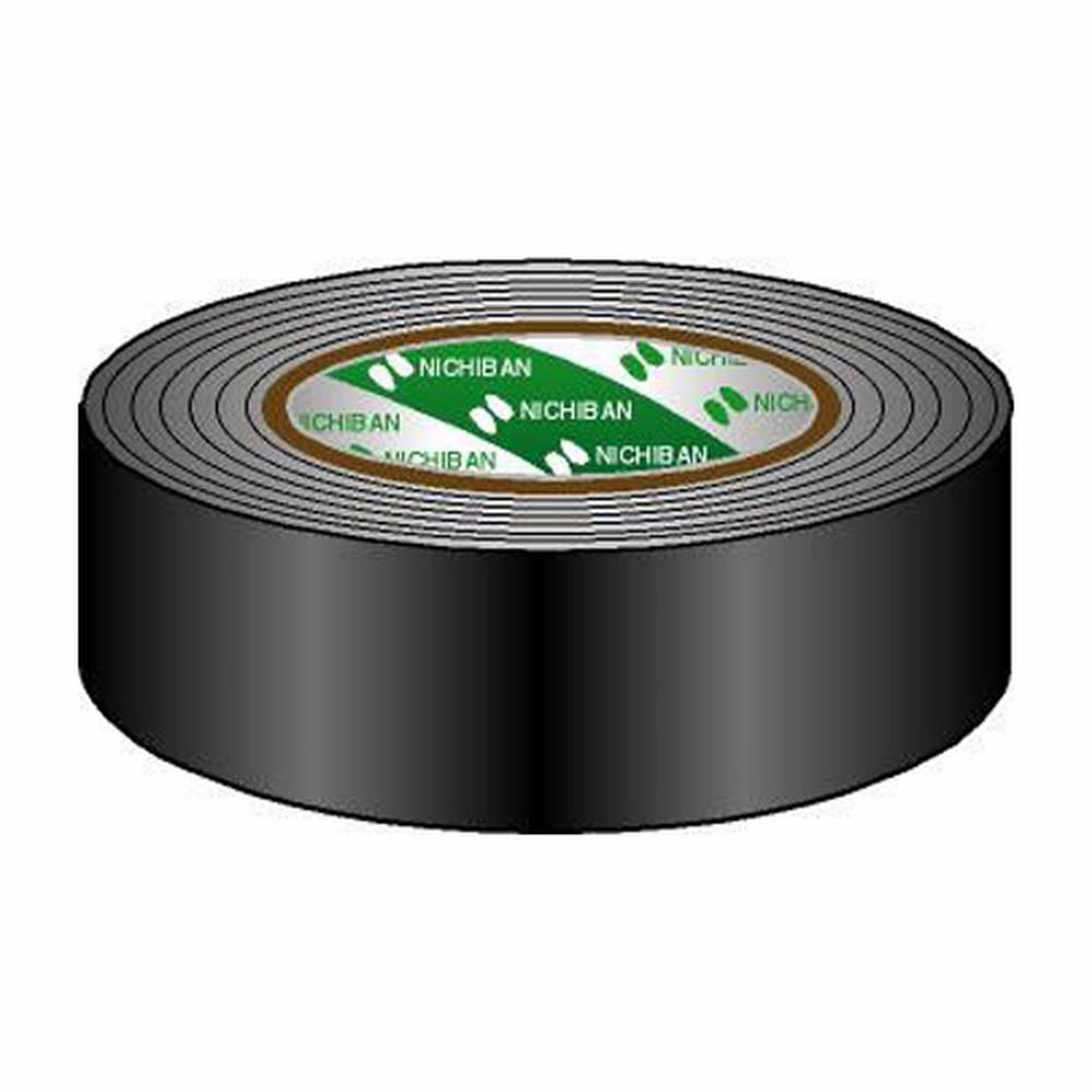 Nichiban Gaffa tape rol 38mm 25m zwart afbeelding