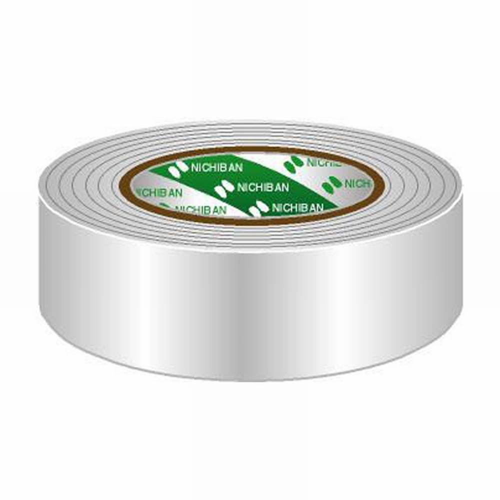 Nichiban Gaffa tape rol 38mm 25m wit afbeelding