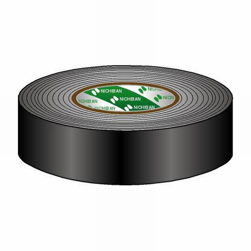 Nichiban Gaffa tape rol 38mm 50m zwart afbeelding