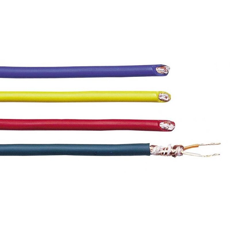 C260 Microfoonkabel 2x0,25mm groen 100m