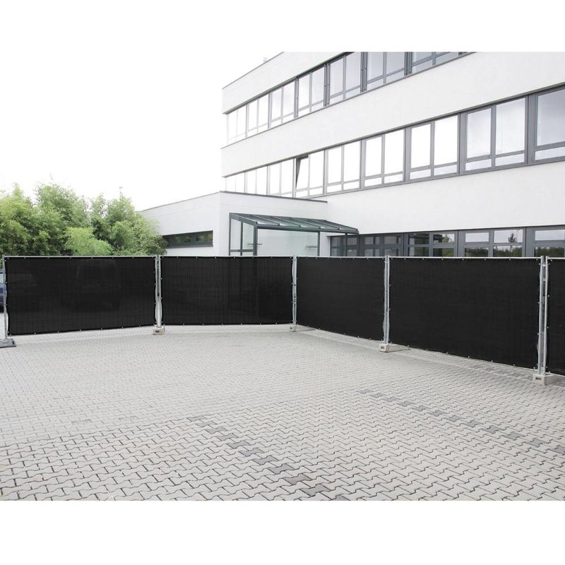 Gaasdoek 203 zwart 3m breed (per meter)