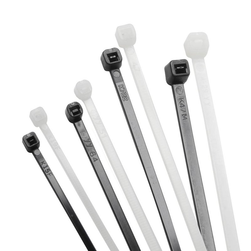 Tie-wrap 360mm zwart (set van 100 stuks)