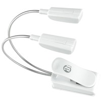 Adam Hall Dubbele LED zwanenhalslampjes op batterijen wit Dubbele LED zwanenhalslampjes op batterijen wit