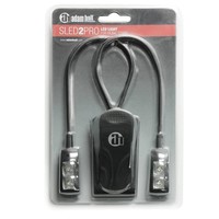 Dubbele LED zwanenhalslampjes op batterijen