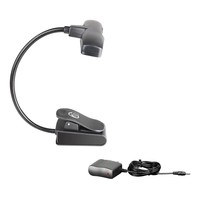 Zwanenhalslampje op batterijen