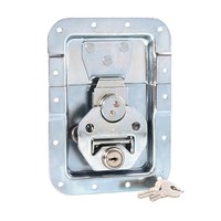 17251LS Groot inbouw vlinderslot met verzet en slot 14mm diep