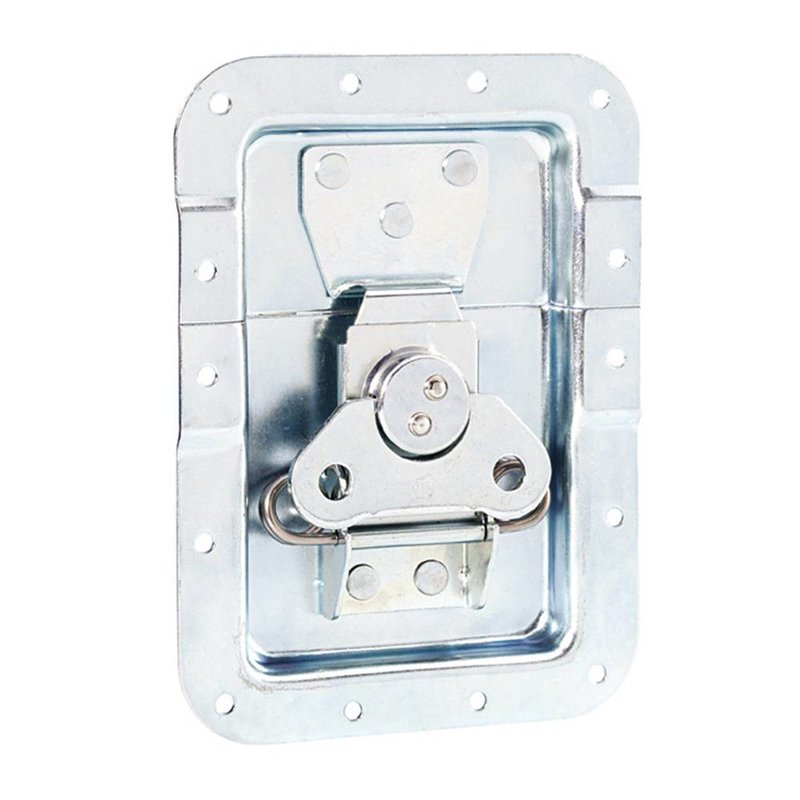 17251S Groot inbouw vlinderslot met verzet 14mm diep