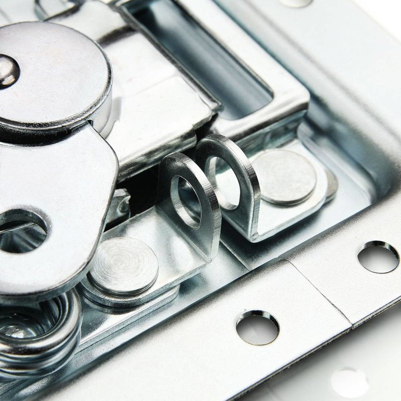 17284P Medium inbouw vlinderslot met verzet 12mm diep