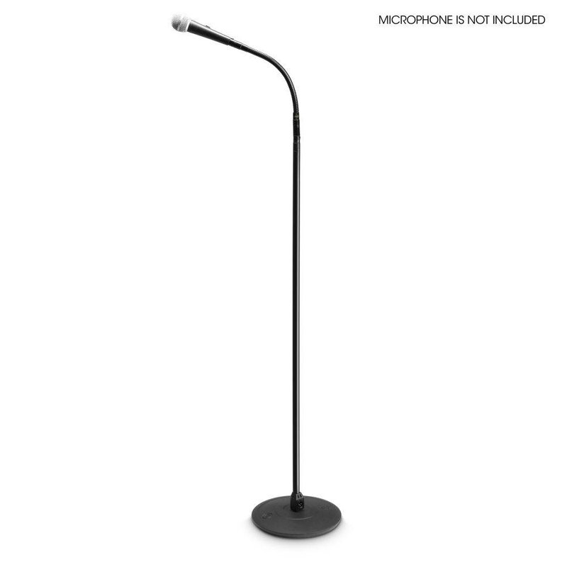 Gravity MS23XLRB Microfoonstatief met XLR en ronde voet MS23XLRB Microfoonstatief met XLR en ronde voet