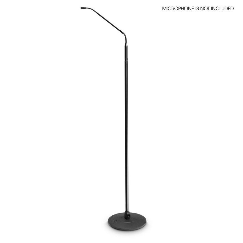 Gravity MS23XLRB Microfoonstatief met XLR en ronde voet MS23XLRB Microfoonstatief met XLR en ronde voet