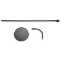 Gravity MS23XLRB Microfoonstatief met XLR en ronde voet MS23XLRB Microfoonstatief met XLR en ronde voet