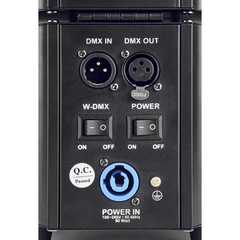 BBP60 Uplighter set in flightcase