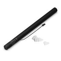 MagicFX Electric Confetti Cannon 80cm hartjes wit Electric Confetti Cannon 80cm hartjes wit